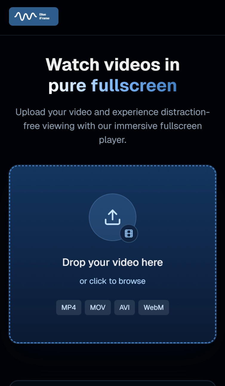 iFrame mobile website preview